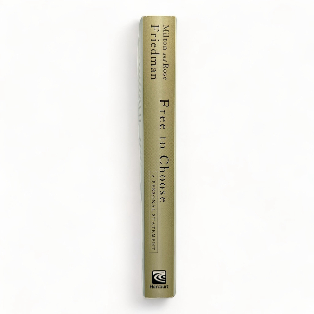 Free to Choose: A Personal Statement Milton Friedman Rose Paperback 1990 New - Picture 3 of 4